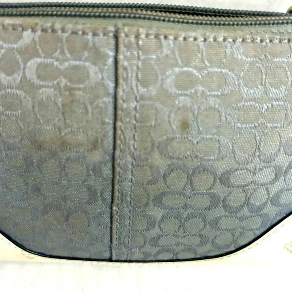 Coach vintage cc signature print  canvas wristlet wallet - Picture 6 of 6